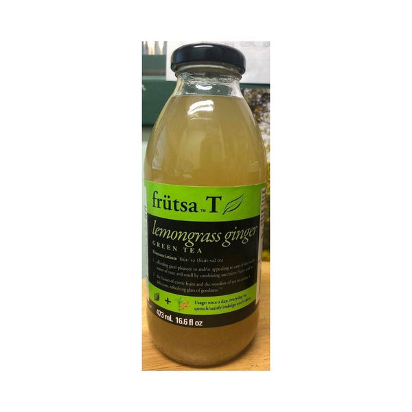 Frütsa Tea Lemongrass Ginger Green Tea - 473 mL