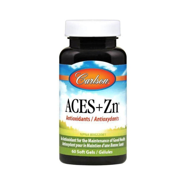 Carlson ACES + Zn Antioxidants - 60 Softgels