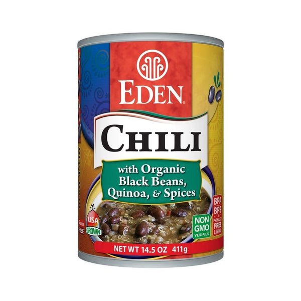 Eden Organic Chili (Black Bean & Quinoa) - 398 mL (14 fl oz)
