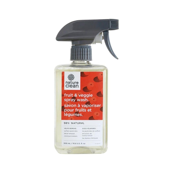 Nature Clean Fruit & Veggie Spray Wash - 500 mL
