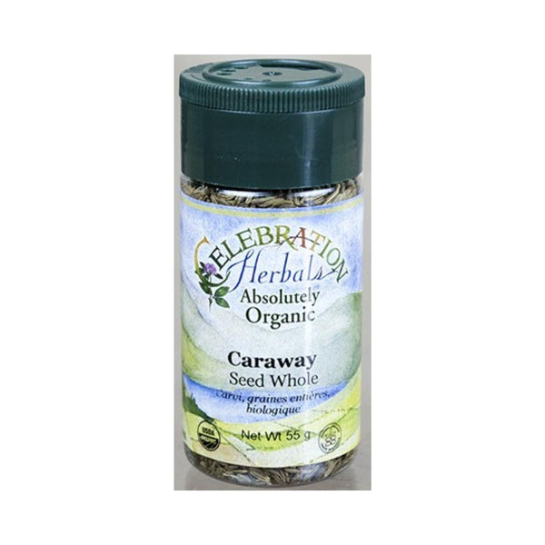 Celebration Herbals Organic Caraway Seeds (Whole) - 50 g