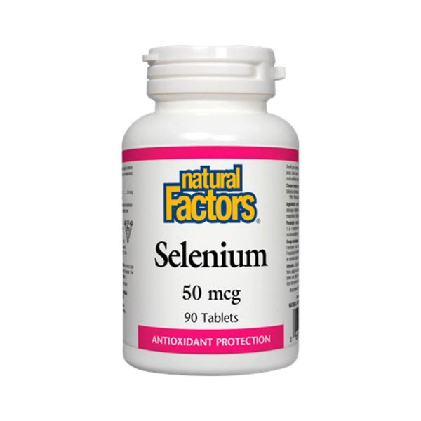 Natural Factors Selenium 50 mcg - 90 Tablets