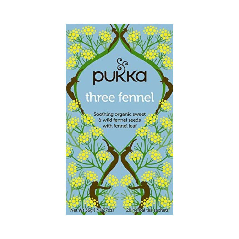 Pukka Three Fennel Tea - 20 Tea Bags