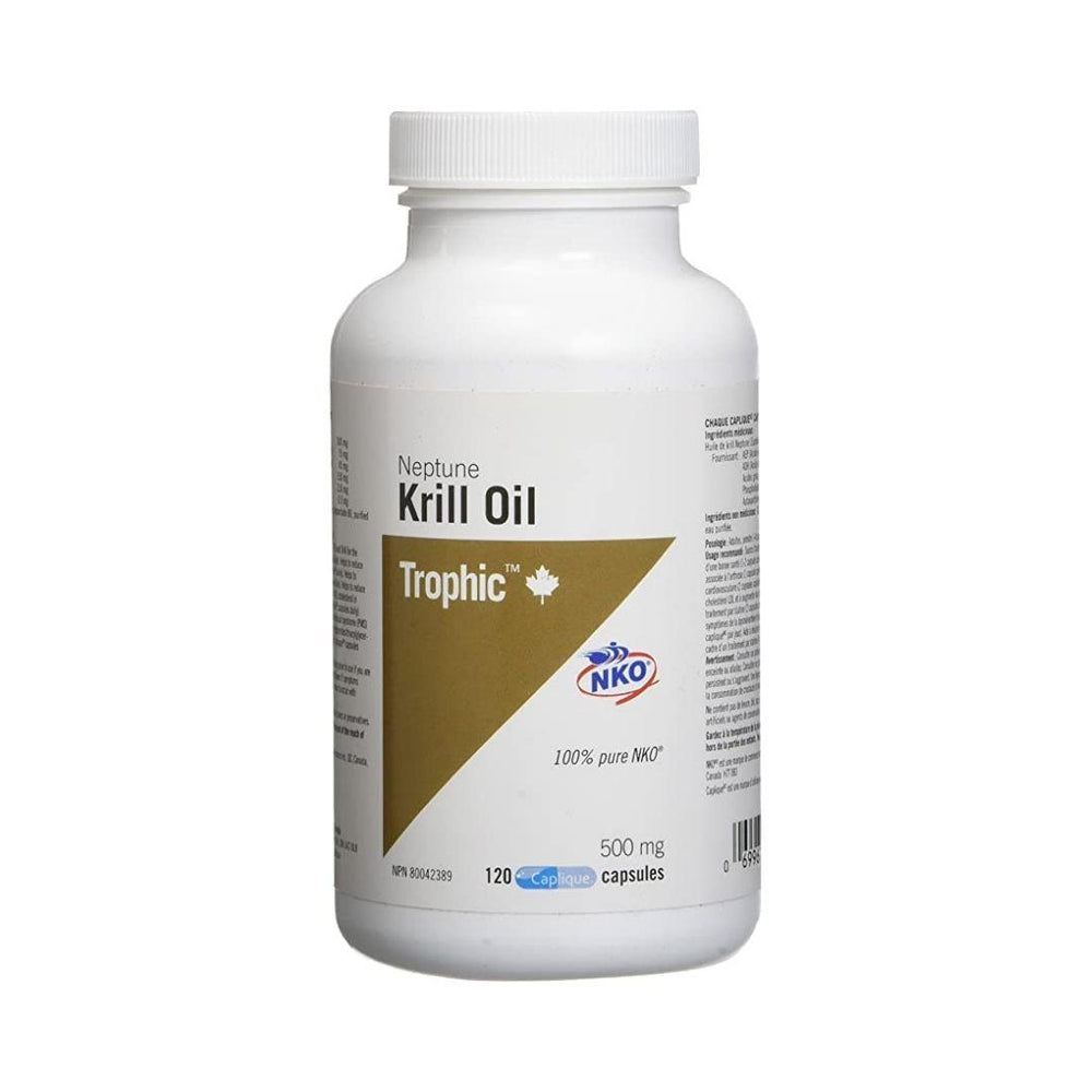 Trophic Neptune Krill Oil 500 mg - 120 Capsules