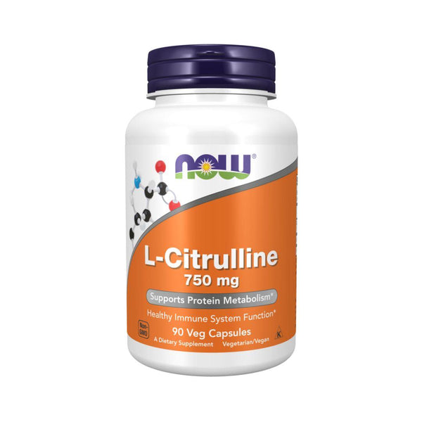Now L-Citrulline (750  mg) - 90 Vegetarian Capsules