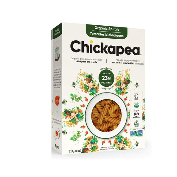 Chickapea Organic Spirals - 227g