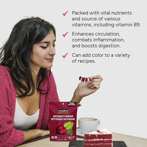 Rootalive - Organic Beetroot Powder 200g