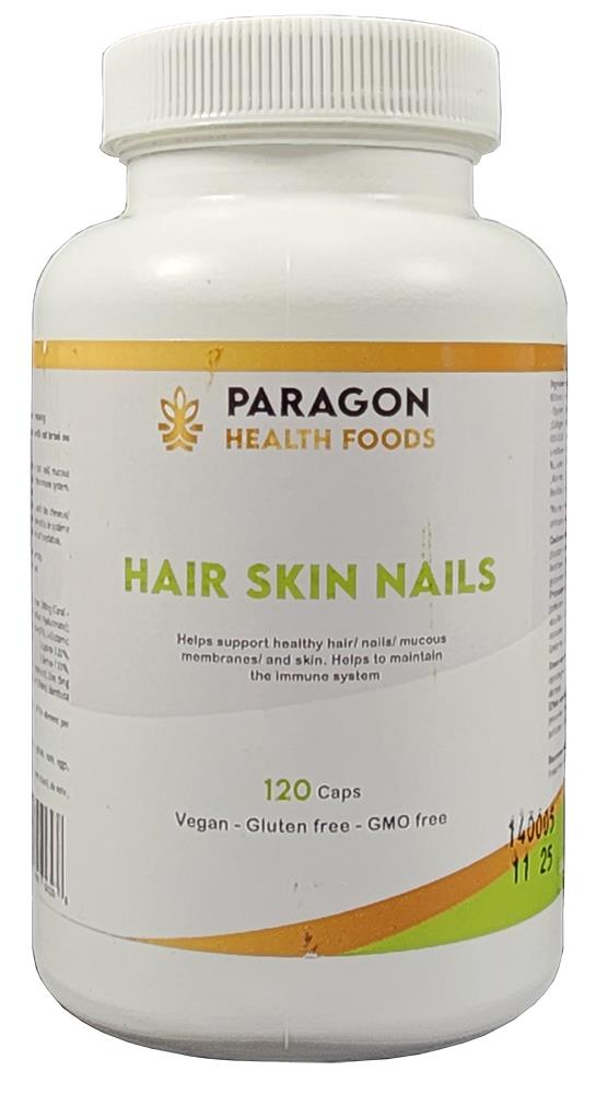 Paragon Health Foods Hair Skin Nails 120vcaps