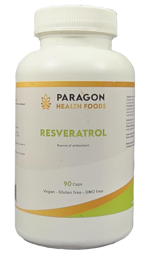 Paragon Health Foods Resveratrol 500mg 90vcaps