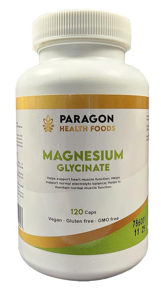 Paragon Health Food Magnesium Glycinate 120vcap
