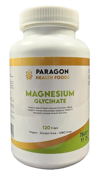 Paragon Health Food Magnesium Glycinate 120vcap