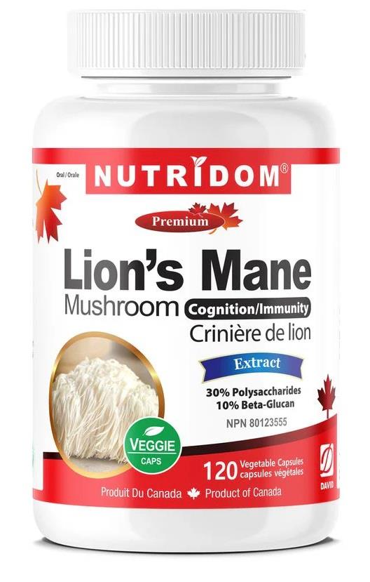 Nutridom - Lion's Mane 120 Vcaps