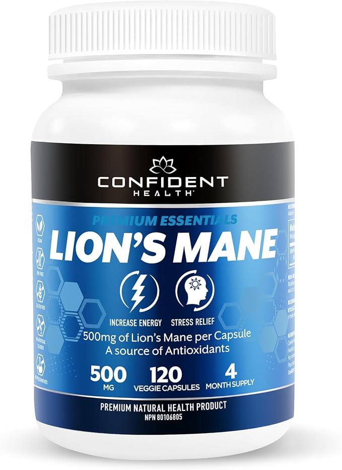 Confident Health - Lion's Mane 120 Vcaps