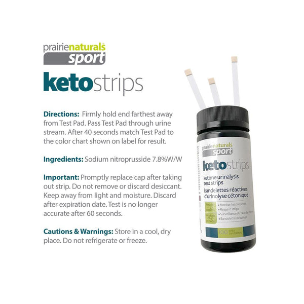 Prairie Natuals Keto Strips - 100 Strips