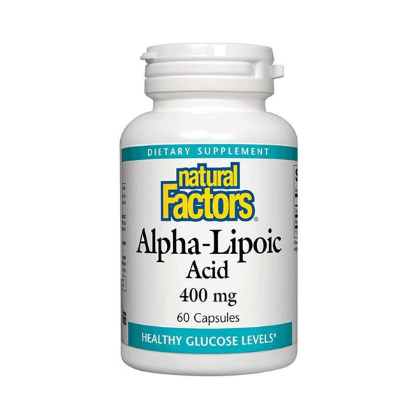 Natural Factors Alpha-Lipoic Acid 200mg 60 Capsules