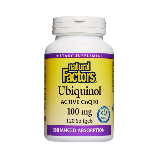 Natural Factors Ubiquinol 100mg Gelcaps