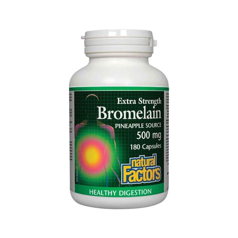 Natural Factors Bromelain 500mg 90 Capsules