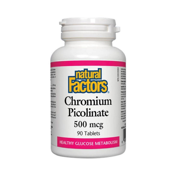Natural Factors Chromium Picolinate Tablets