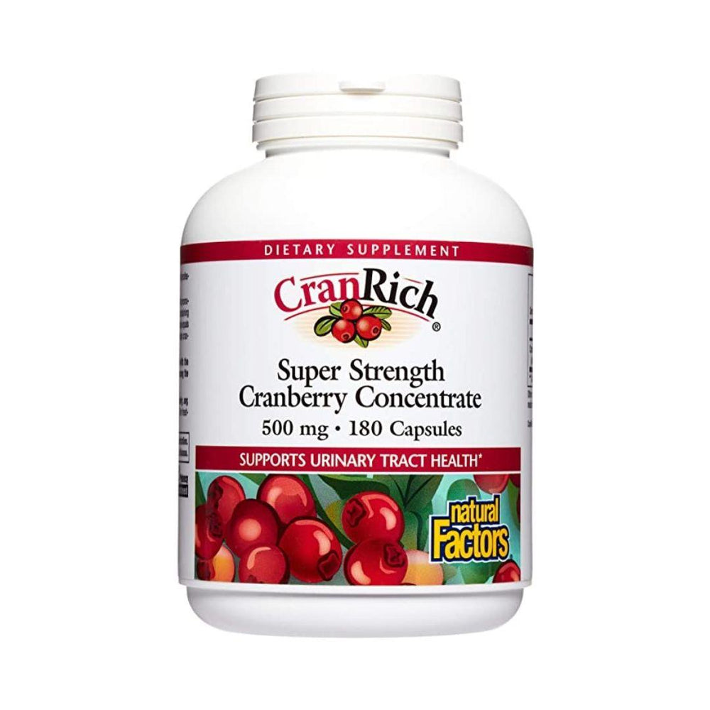 Natural Factors CranRich 500mg Gelcaps
