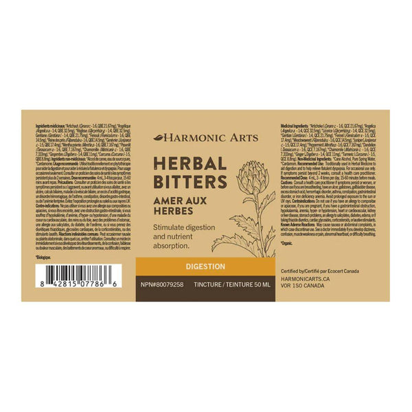 Harmonic Arts Herbal Bitters - 50ml