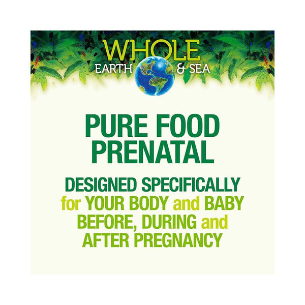 Natural Factors Whole Earth & Sea Prenatal Multivitamin 60 Tablets