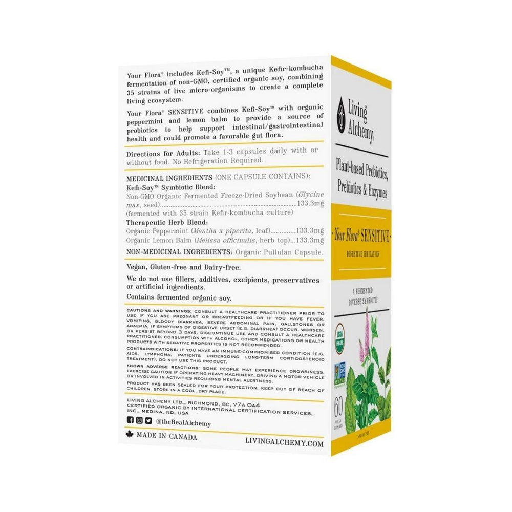 Living Alchemy Your Flora SENSITIVE 60 Capsules