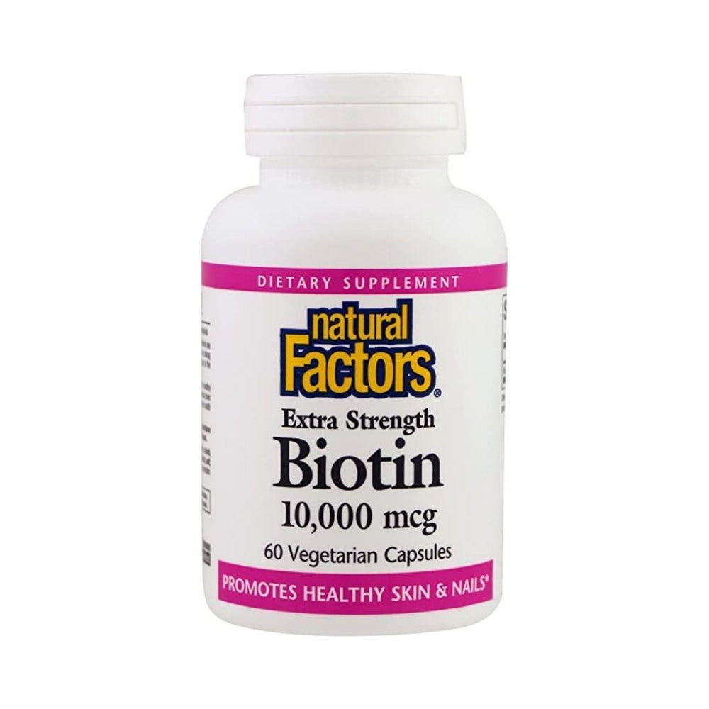 Natural Factors Biotin 10,000mcg 60 Capsules