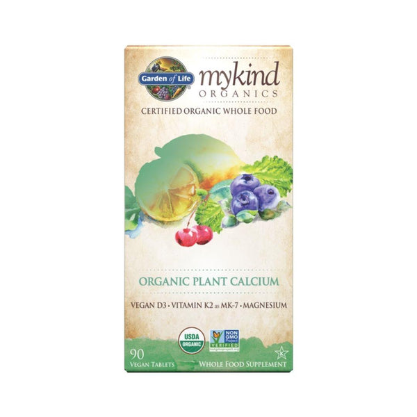 Garden of Life Organic Plant Calcium - 90 Tablets