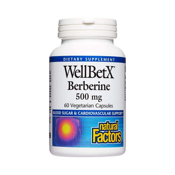 Natural Factors WellBetX Berberine 500mg 60 Capsules