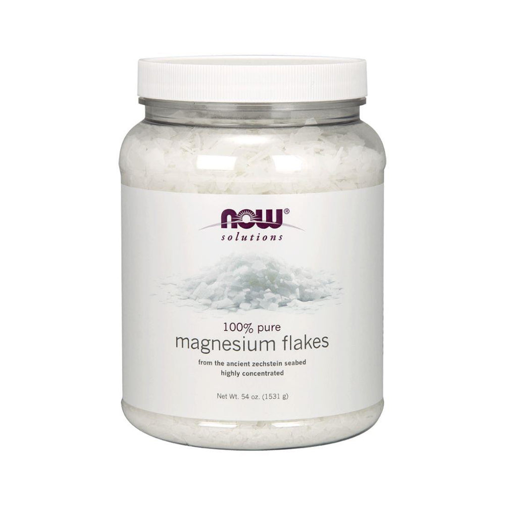 Now Solutions Magnesium Flakes (100% Pure) - 1531 g