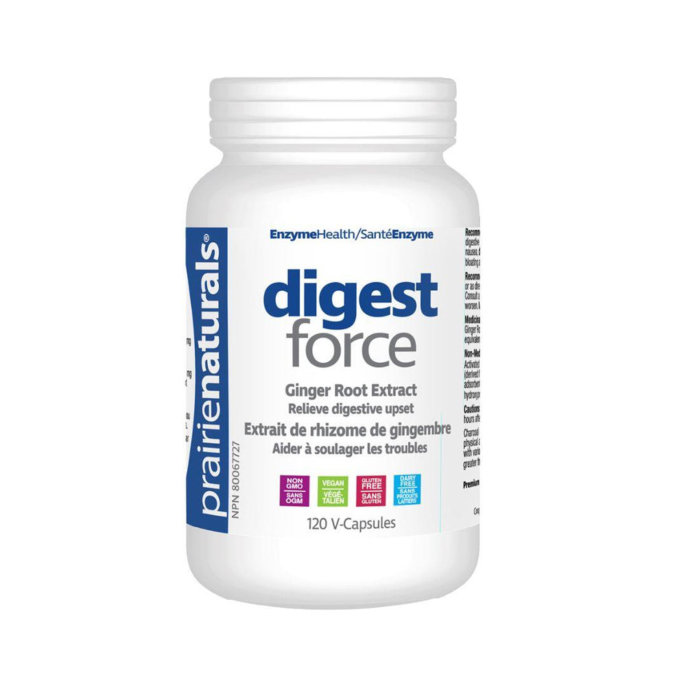 Prairie Naturals Digest Force - 120 Capsules