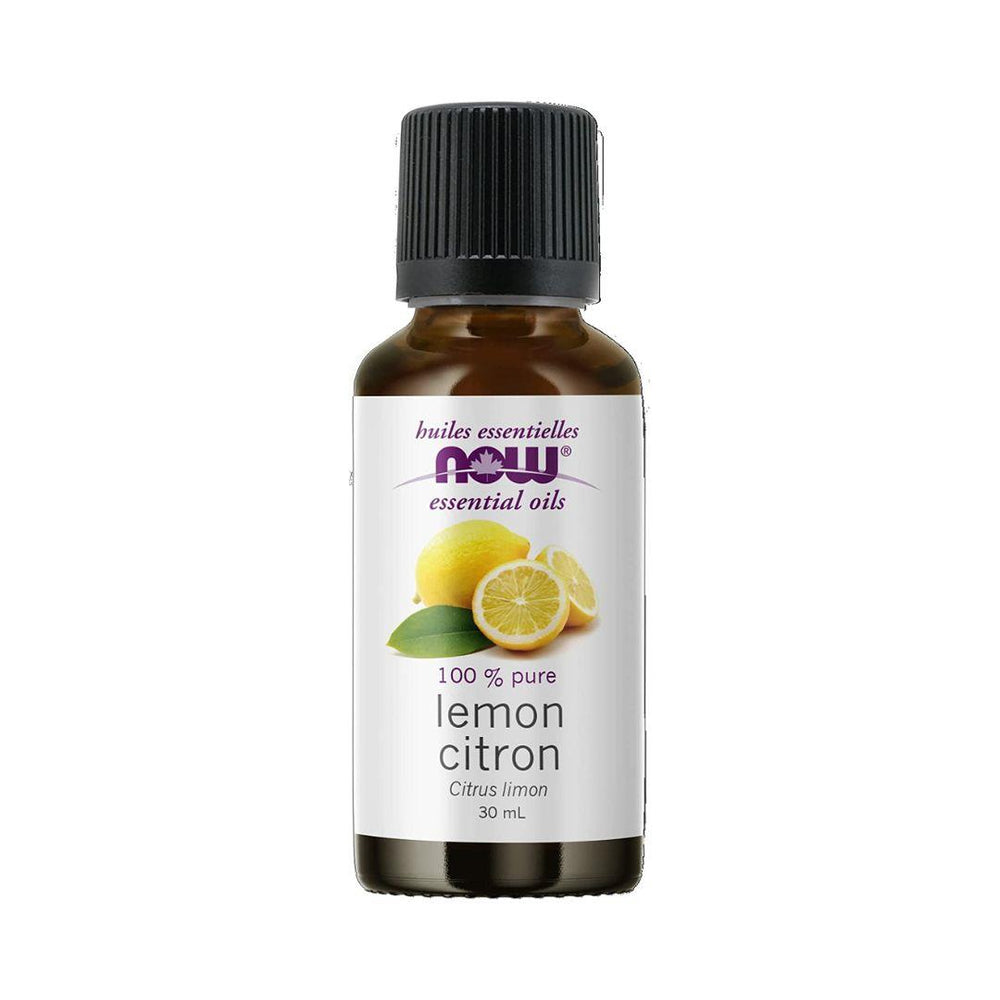 Now 100% Pure Lemon Essential Oil - 30  mL