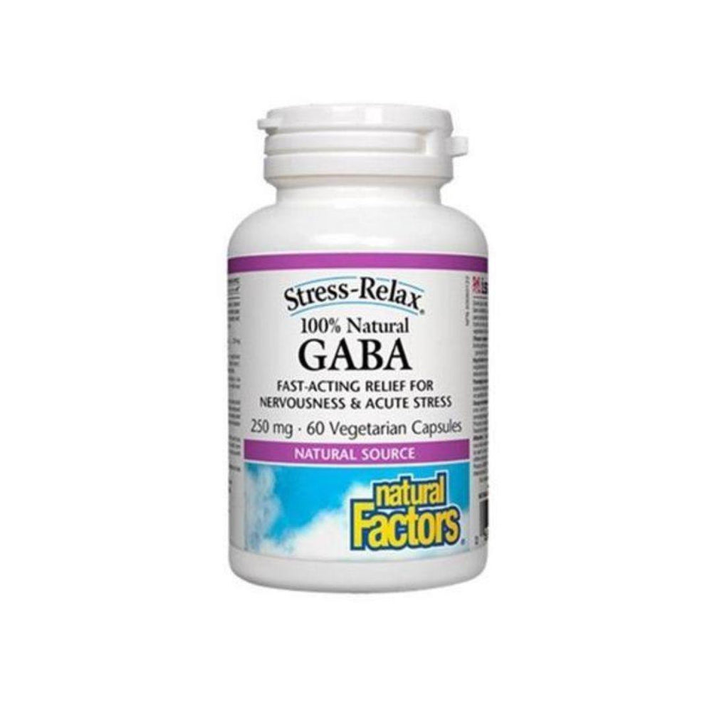 Natural Factors GABA 250mg 60 Capsules