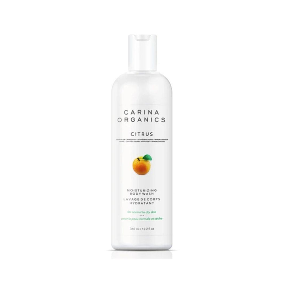 Carina Organics citrus moisturizing body wash - 360ml