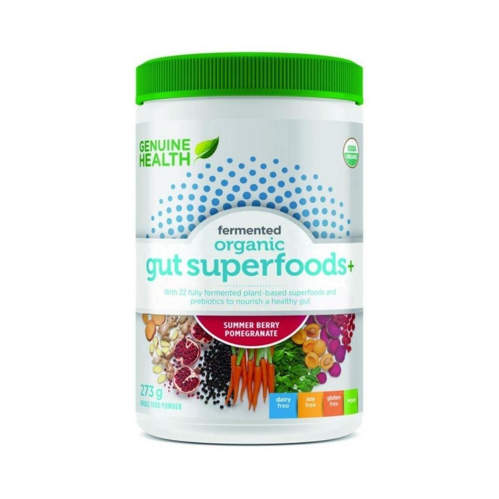 Genuine Health Gut Superfoods+ (Summer Berry Pomegranate) - 299 g