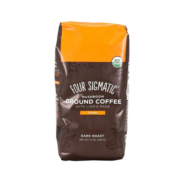 Four Sigmatic mushroom ground coffee with lions mane and chaga! (Dark Roast) - 340g