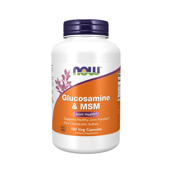 Now Vegetarian Glucosamine & MSM - 120 Vegetarian Capsules