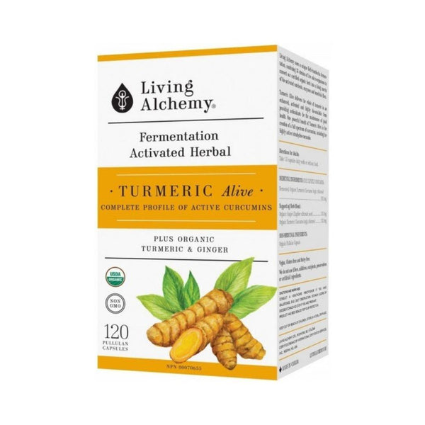 Living Alchemy Tumeric Alive - 120 Capsules