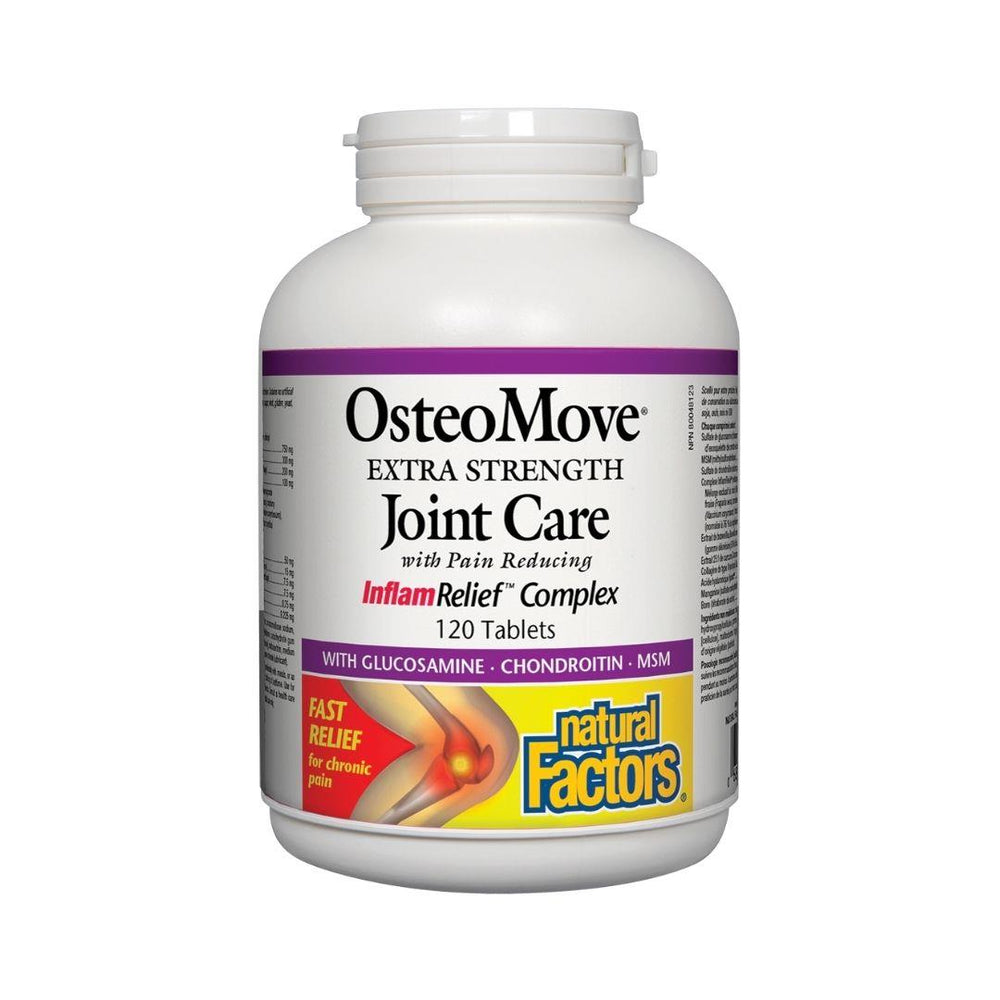 Natural Factors OsteoMove Extra Strength Joint Care - 120 Tablets