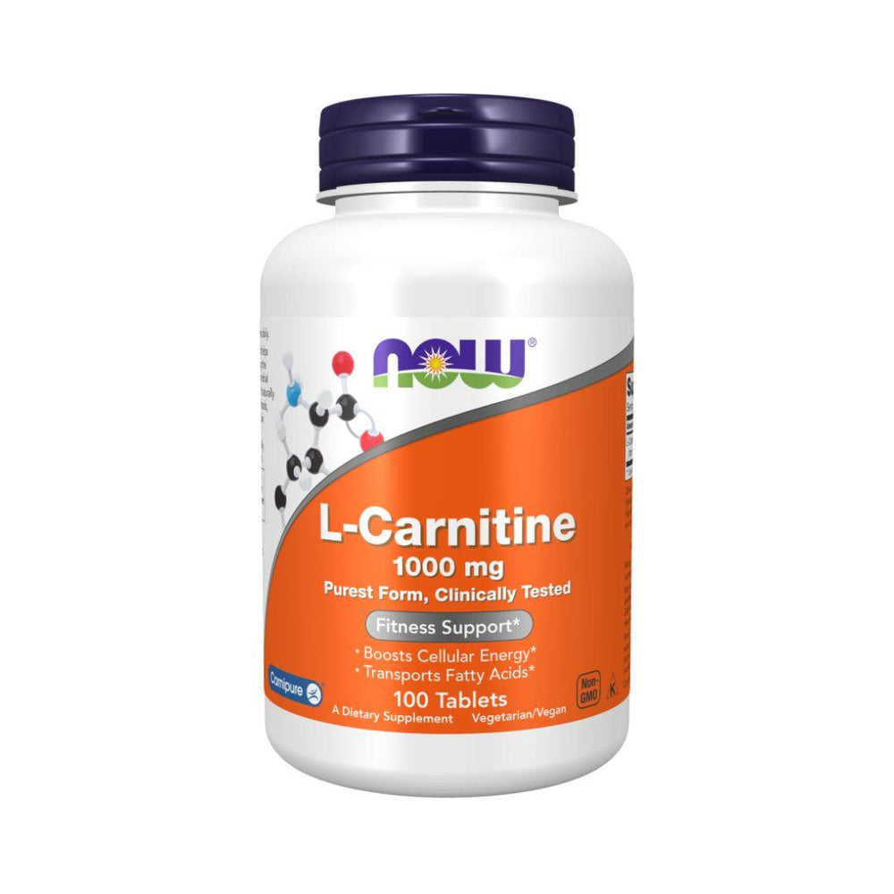 Now L-Carnitine (1000 mg) - 100 Tablets
