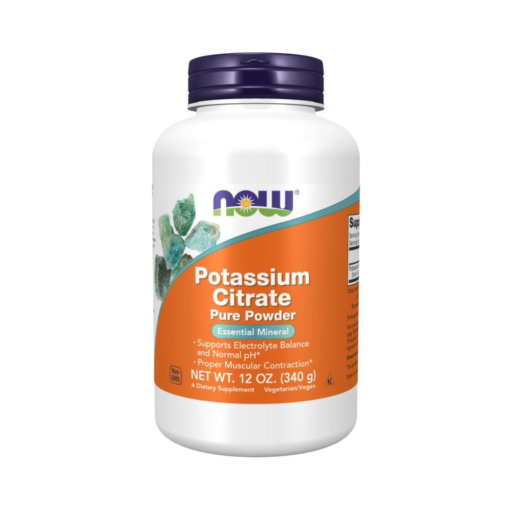 Now Potassium Citrate - 180 Vegetarian Capsules