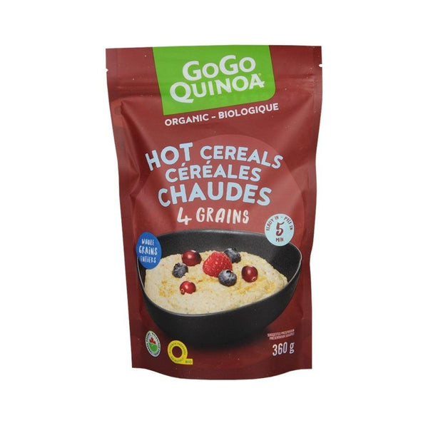GoGo Quinoa Organic Hot Cereals (4 Grains) - 360 g