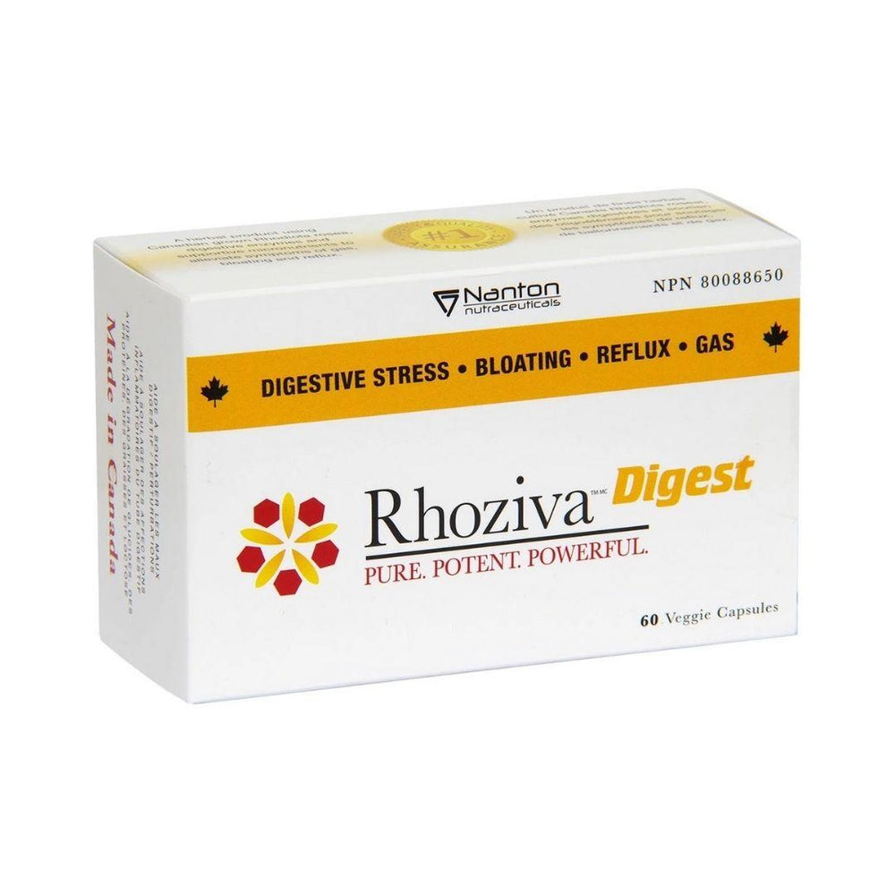 Nanton Nutraceuticals Rhoziva Digest - 60 Capsules