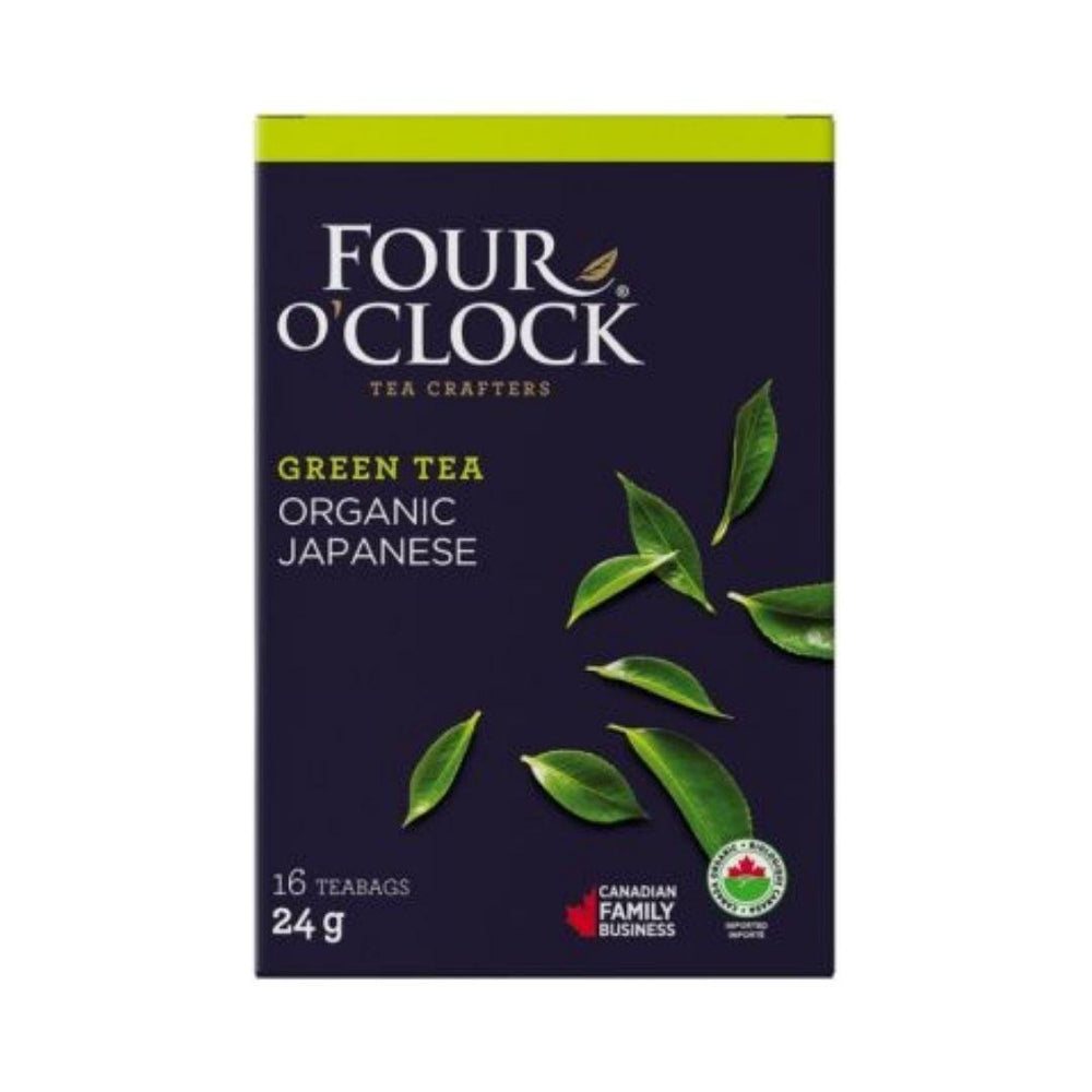 Four O'Clock Organic Japanese Green Tea - 16 Tea Bags