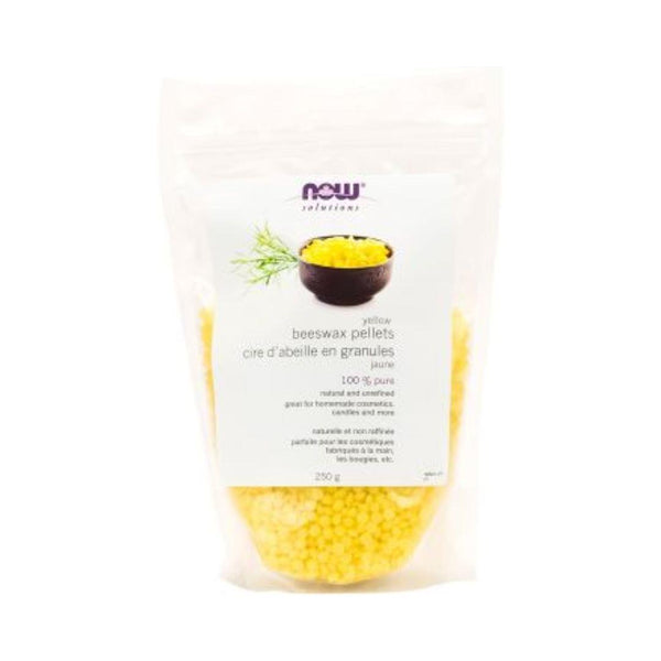 Now Solutions Yellow Beeswax Pellets (100% Pure) - 250 g