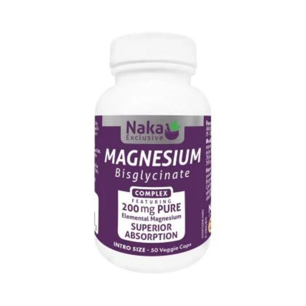 Naka Magnesium bisglycinate with magnesium oxide - 50caps