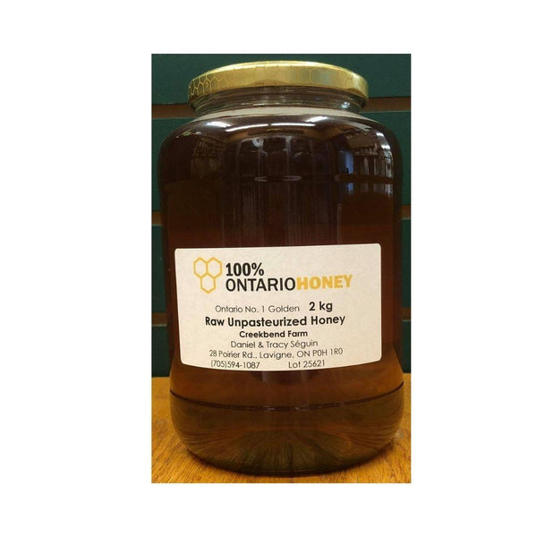 Creekbend Farm Raw Unpasteurized Honey - 2 kg