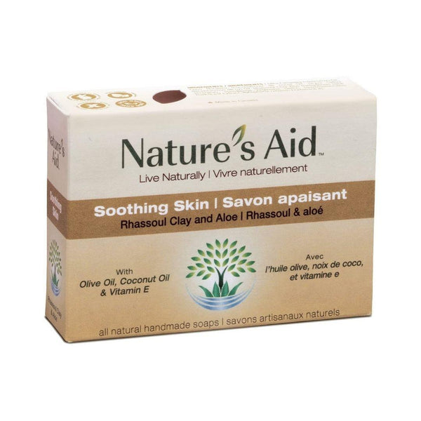 Natures aid soothing skin bar soap