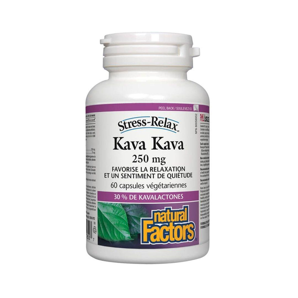 Natural Factors Kava Kava 250mg 60 Capsules