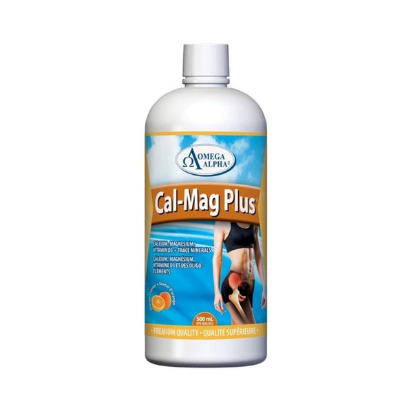 Omega Alpha Cal-Mag Plus (Orange Flavour) - 500 mL